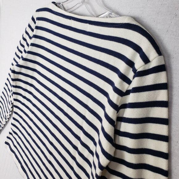 Maison Labiche Sailor Shirt Wild Thing Gold Embroidery size S Cotton Nautical - Picture 9 of 11